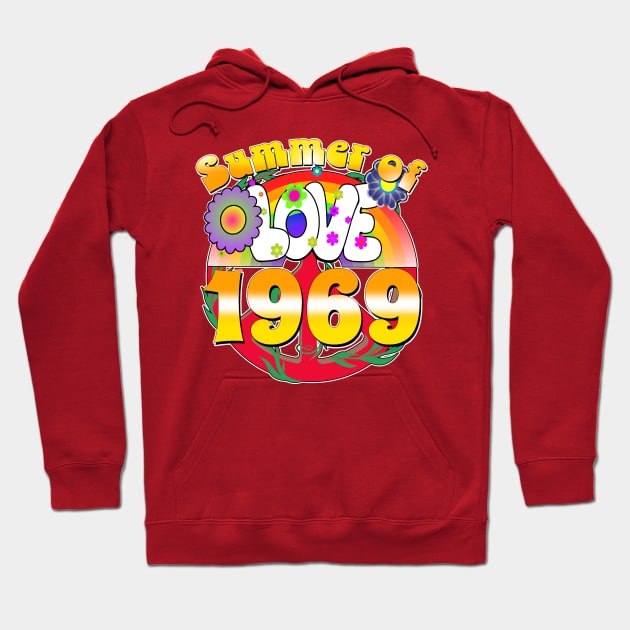 Summer of Love 1969 Hoodie by hauntedjack